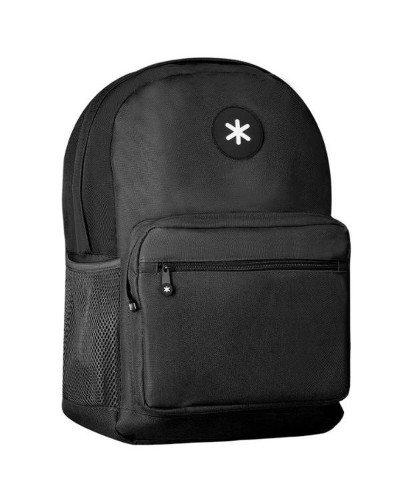 Zaino Casual Antartik TK19 Nero - Impermeabile, Scuola & Viaggio
