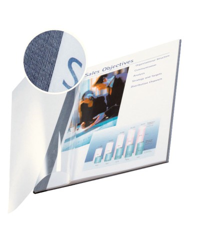 Leitz ImpressBIND Binding Covers A4 Light Blue Transparent - 25 pcs
