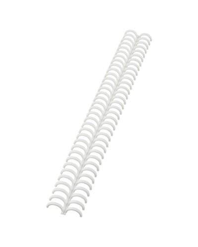 GBC ClickBind Pettini Rilegatura 12mm, Bianco Trasparente - 50 Pezzi
