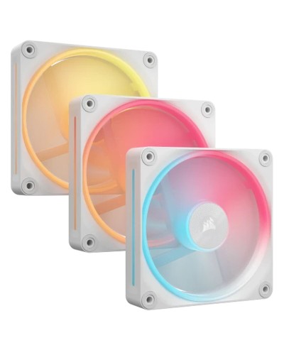 Corsair iCUE SP120 RGB ELITE Ventilador de Caja 120mm PWM, Flujo de Aire Optimizado
