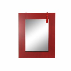Specchio da parete moderno DKD Home Decor con cornice in abete rosso e MDF (70 x 90 cm)