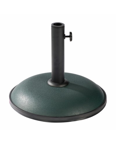 Marbueno Round Umbrella Base Cement 36x29.5 cm 11KG Green Garden, Pool, Terrace 10443