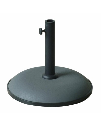 Marbueno Base Ombrellone Rotonda Cemento 41,5x35 cm 15KG Grigio Giardino 10446