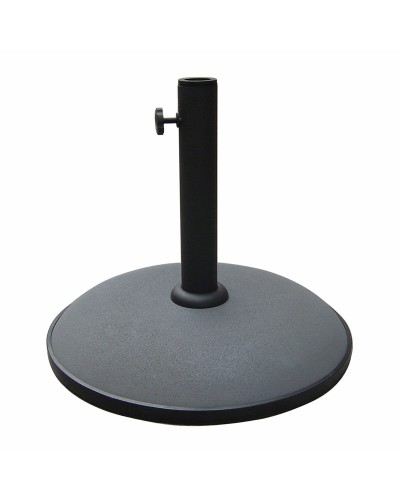 Marbueno Base Sombrilla Redonda Cemento 45x36 cm 20KG Gris Jardin, Piscina y Terraza 10449