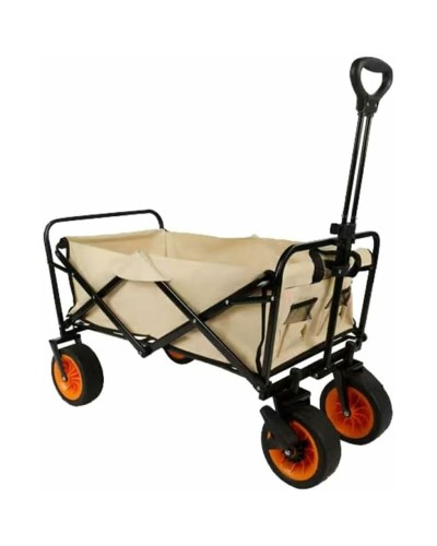 Flerfunktionsvagn Marbueno Beige Stål 50 x 75 x 76 cm