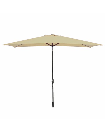 Marbueno Umbrella Steel 8 Ribs 200x300 cm Brown Garden, Pool, Terrace 10492