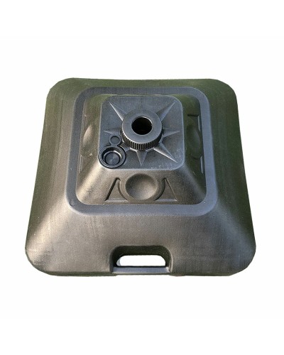 Parasollfot Marbueno Svart 45 x 27 x 45 cm Fyrkantig