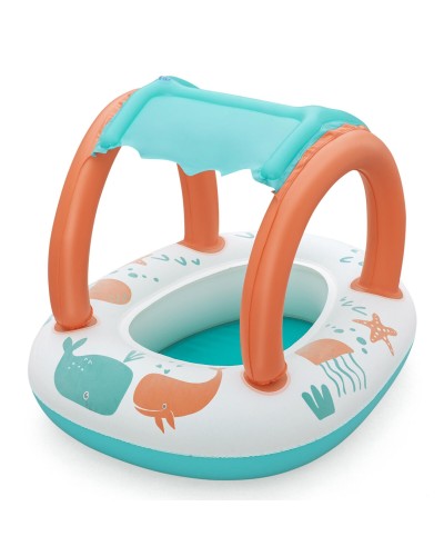 Bestway Opblaasbare Kinderboot Confort 84x67 cm +3 Jaar Strand en Zwembad 34203