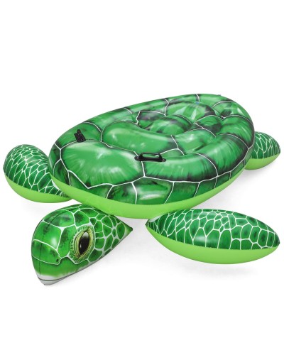 Bestway Aufblasbare Schildkröte mit Griffen 150x145 cm +3 Jahre Strand Pool 41524