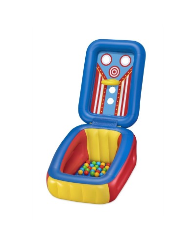 Bestway Opblaasbare Kinderzwembad met Ballen 110x81x62 cm +2 Jaar Tuin 52635