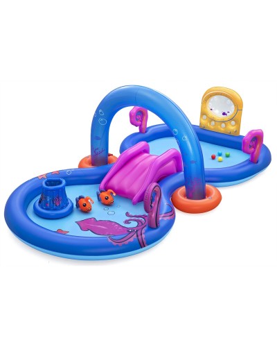 Bestway Piscina Gonfiabile Parco Giochi Mare 330x188x117cm +2 Anni
