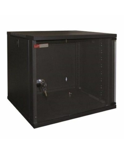 Armario Rack de Pared 9U 600mm Profundidad Negro - Servidor, Networking, Panel de Conexiones
