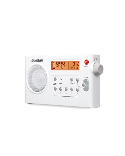 Sangean PR-D7 Digitales AM/FM-Taschenradio - Weiß
