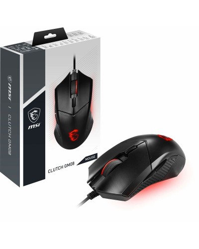 MSI Clutch GM08 Optical Gaming Mouse - Precise Sensor, Ergonomic Design
