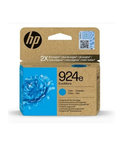 Originele inkt cartridge HP 00P OFFICEJET PRO 8120, 8130 SERIES - 924E Cyaan