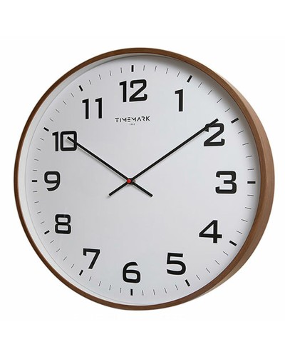 Reloj de Pared Timemark Marrón Madera 50 x 50 cm