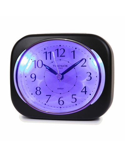 Réveil Analogique Timemark 10 x 8,5 x 4 cm Noir Plastique Classique
