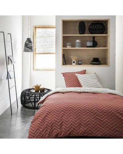 Nordic cover TODAY Sunshine 8.20 White Maroon 240 x 260 cm