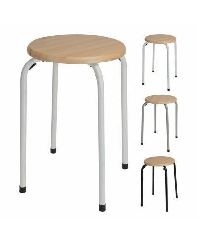 Taburete Lifetime Madera Ø 29,5 x 45 cm