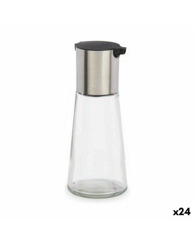 Flesje Zilverkleurig Metaal 230 ml (24 Stuks)