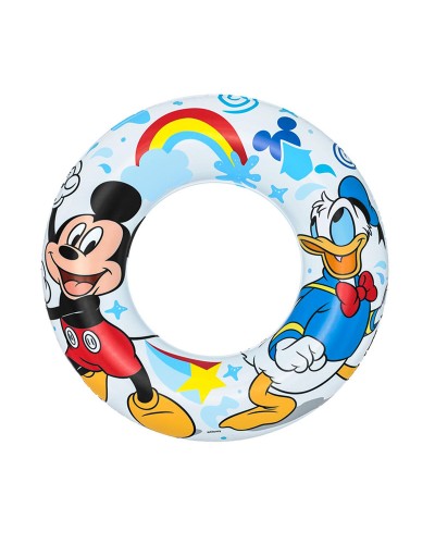 Bestway Opblaasbare zwemvlotter Disney Mickey & Friends D56 cm +3 tot 6 Jaar Strand en Zwembad 91004