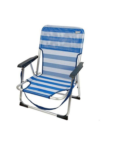 Folding Chair Colorbaby 55 x 35 x 72 cm Valkoinen Laivastonsininen