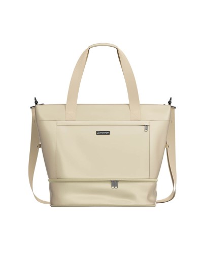 Numada Reisetasche Beige 35L - Groß, Leicht, Perfekt für Wochenendausflüge
