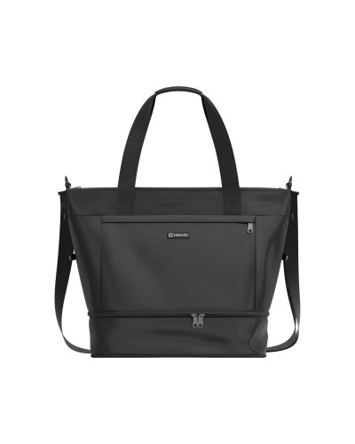 Numada Black 35L Travel Bag - Sports Duffel Gym Weekend Bag
