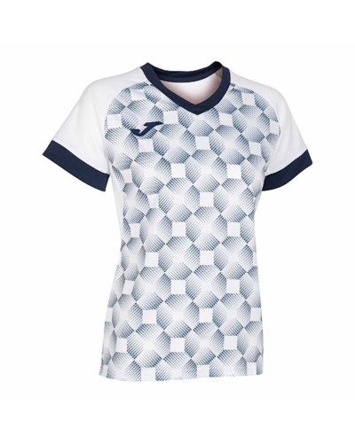 Joma Camiseta de Mujer Supernova III: Técnica Transpirable Blanca - Deporte y Running
