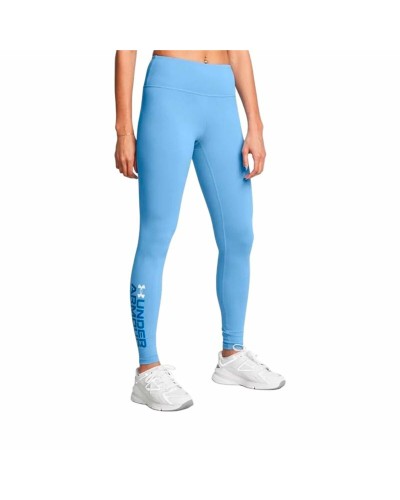 Under Armour Damen Sport Leggings Campus Graphic - Indigo Blau
