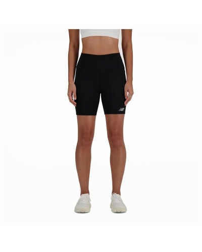 Dames Korte Broek New Balance Nb Harmony High Rise Zwart