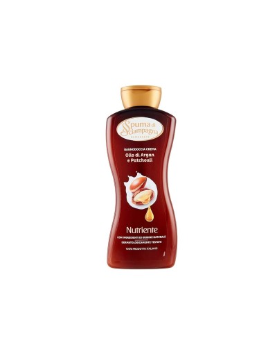 Spuma di Sciampagna Gel Doccia Argan & Patchouli - 650ml Nutriente
