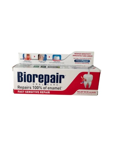 Biorepair Pasta de Dientes Reparadora Esmalte 60ml - Higiene Bucal
