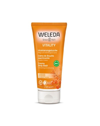 Weleda Espino Amarillo: Gel de Ducha Revitalizante, 200ml - Nutritivo & Energizante
