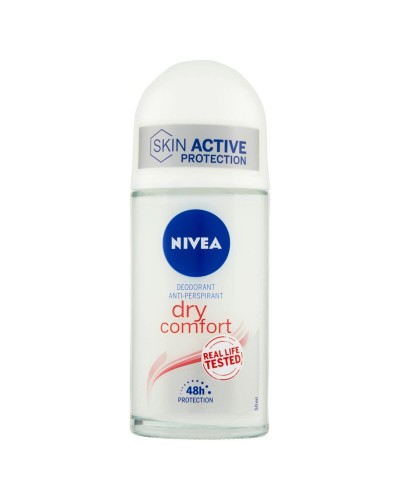 Nivea Dry Comfort Deodorante Roll-on 50ml - Asciutto a Lungo
