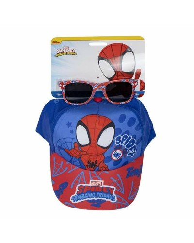 Set de gorra y gafas de sol Spidey Rojo 2 Piezas