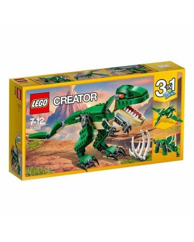 Bouwspel Creator Mighty Dinosaurs Lego 31058 Blauw Groen Multicolour 174 Onderdelen