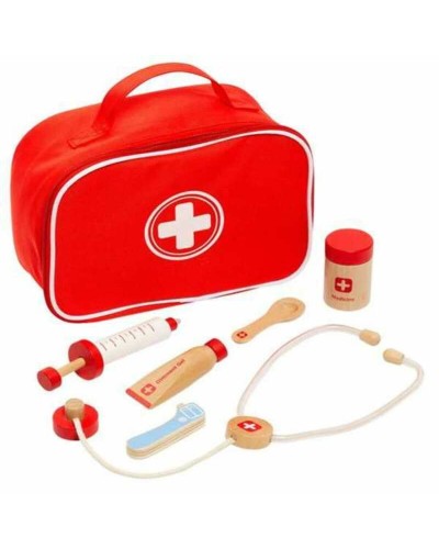 Coffret Médical avec Accessoires en jouet Moltó Bois (7 pcs)
