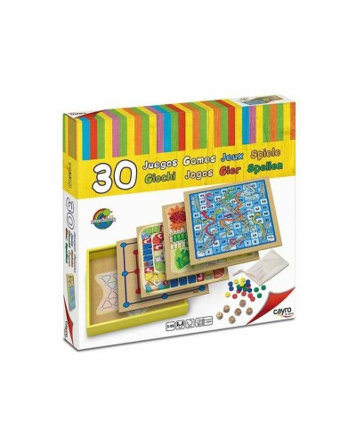 Juego de Mesa Cayro 30 Games (31 x 31 x 5.5 cm) 31 x 31 x 5,5 cm