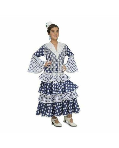 Costume for Children My Other Me Flamenco Dancer Blue 5-6 Years