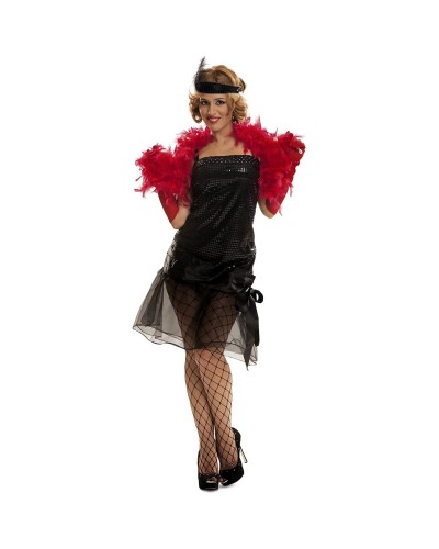 Disfraz para Adultos My Other Me Cabaretera Negro M/L