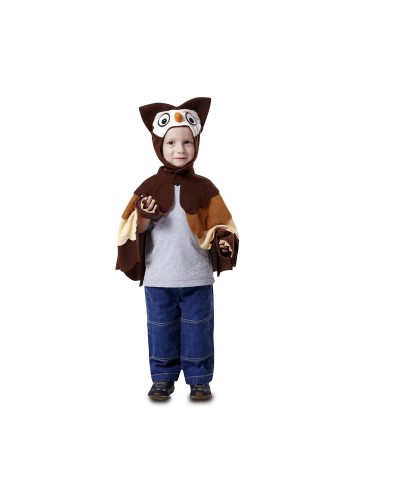 Déguisement pour Enfants My Other Me Hibou S 1-2 ans Marron