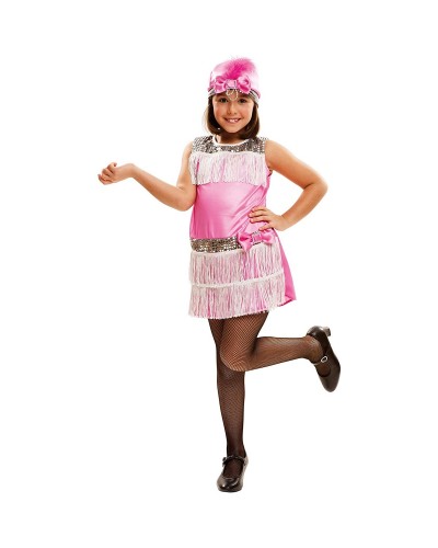 Costume for Children My Other Me Pink Charleston 3-4 Years