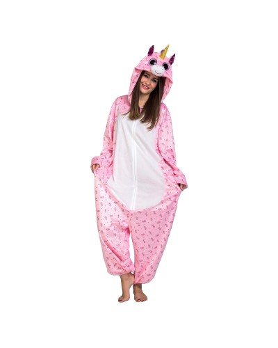 Costume for Children My Other Me Big Eyes Pink Unicorn 10-12 Years