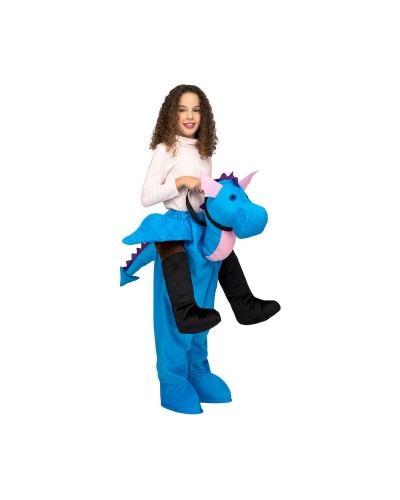 Costume per Bambini My Other Me Azzurro Drago Taglia unica