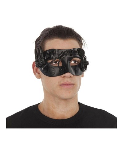 Antifaz Steampunk Negro