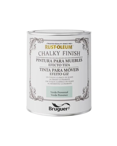Farbe Bruguer Rust-oleum Chalky Finish 5733888 Möbel Provencal Green 750 ml