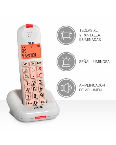 Huistelefoon SPC 7612B Wit