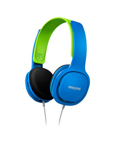 Headphones with Headband Philips SHK2000BL (3.5 mm) Blue With cable For boys
