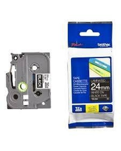 Ruban Laminé pour Etiqueteuses Brother Cinta laminada 24mm